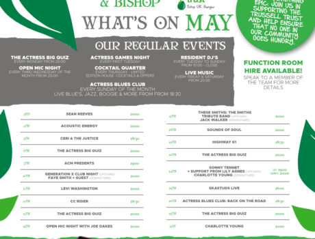 WHAT’S ON MAY